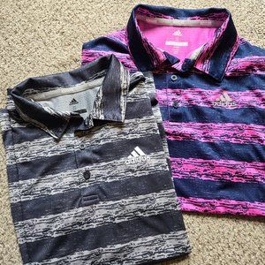 Adidas Golf/Tennis Shirts (2-for-1) Men's S [NO FOOLIN' One-day sale today only]